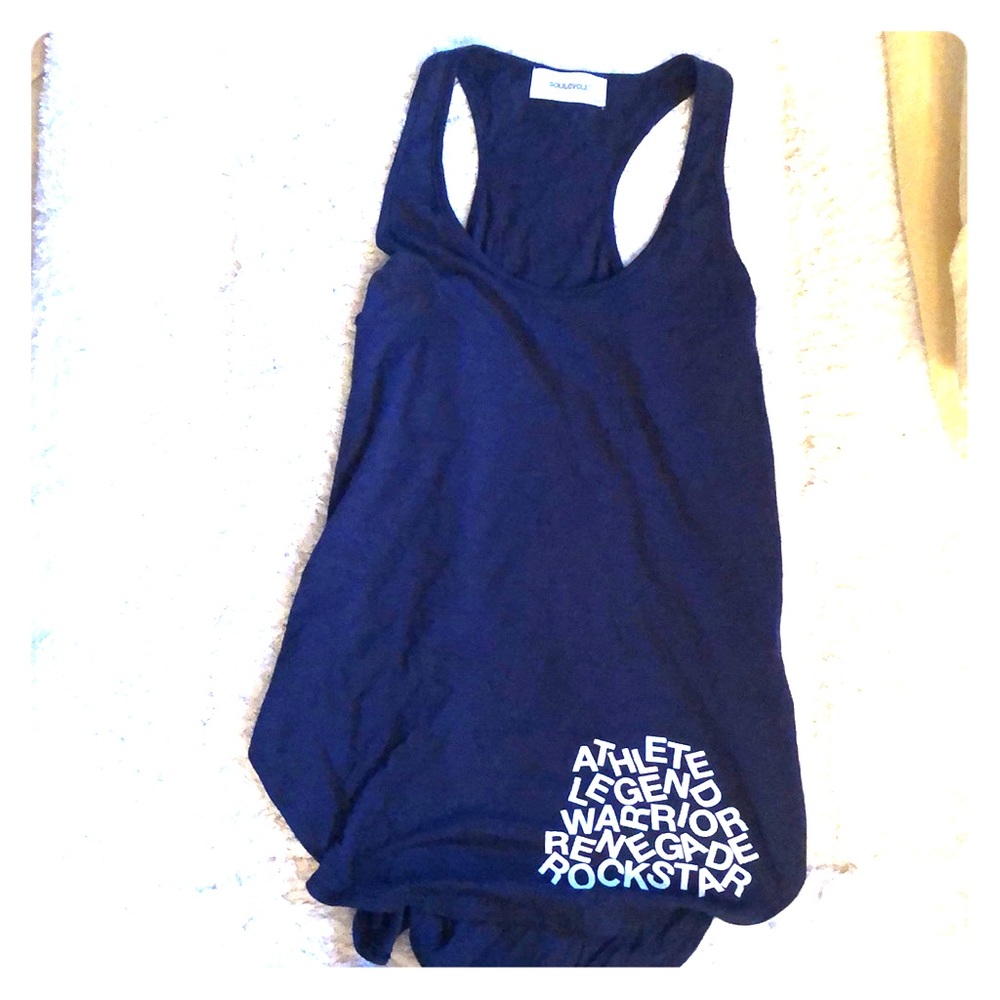Soul cycle tank top